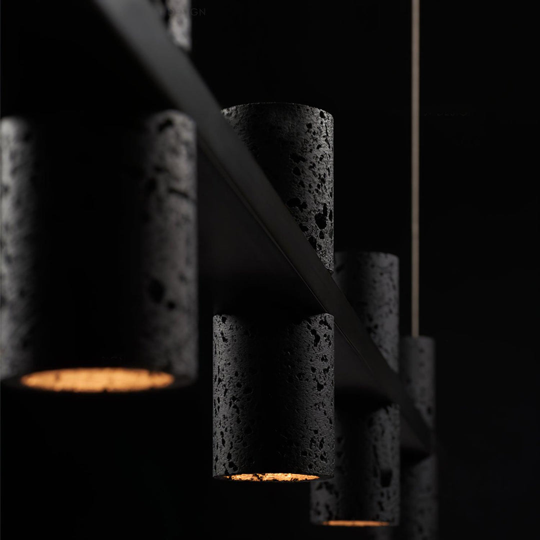 Aurora Suspension en Pierre Parallèle Minimaliste - Neutralighting