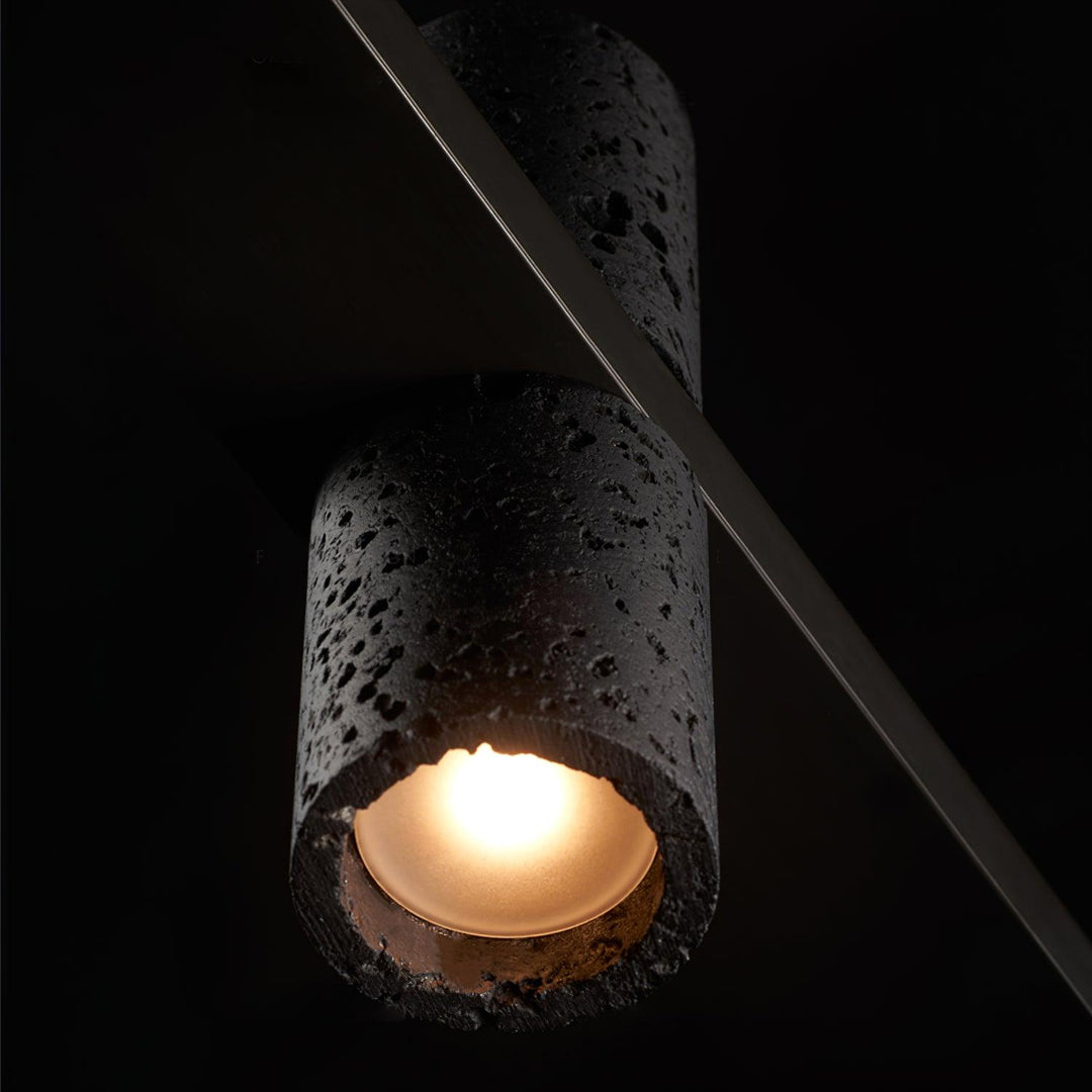 Aurora Suspension en Pierre Parallèle Minimaliste - Neutralighting