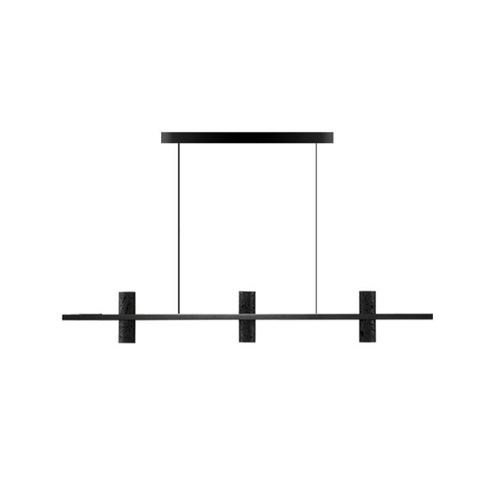 Aurora Suspension en Pierre Parallèle Minimaliste - Neutralighting
