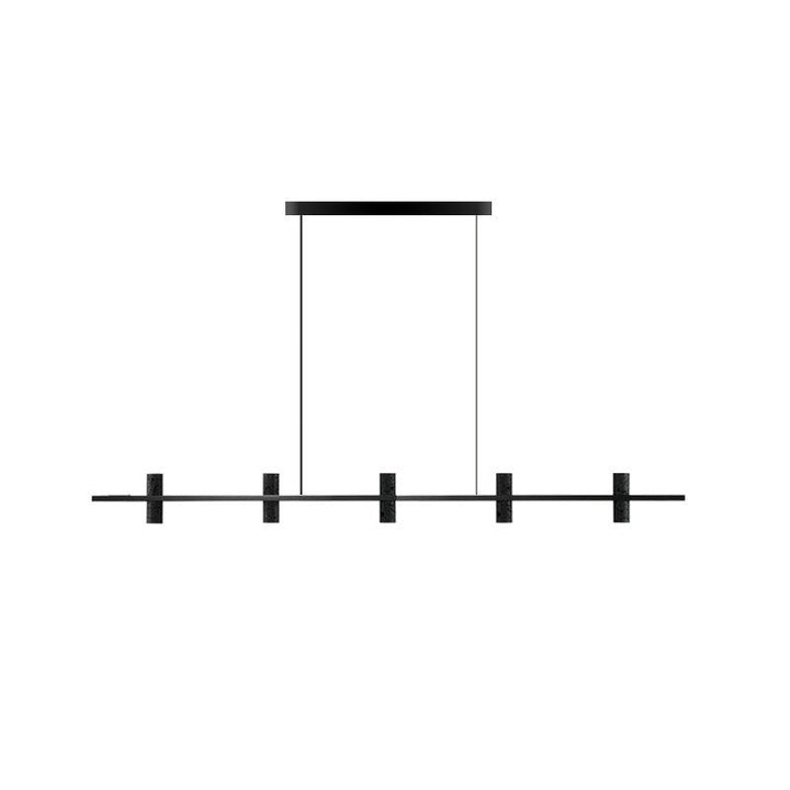 Aurora Suspension en Pierre Parallèle Minimaliste - Neutralighting