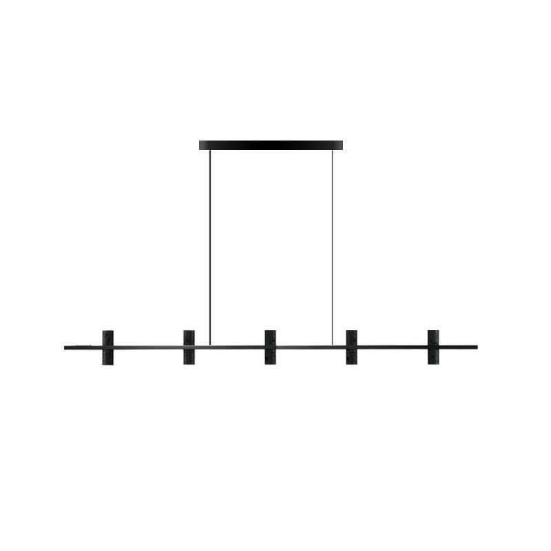 Aurora Suspension en Pierre Parallèle Minimaliste - Neutralighting