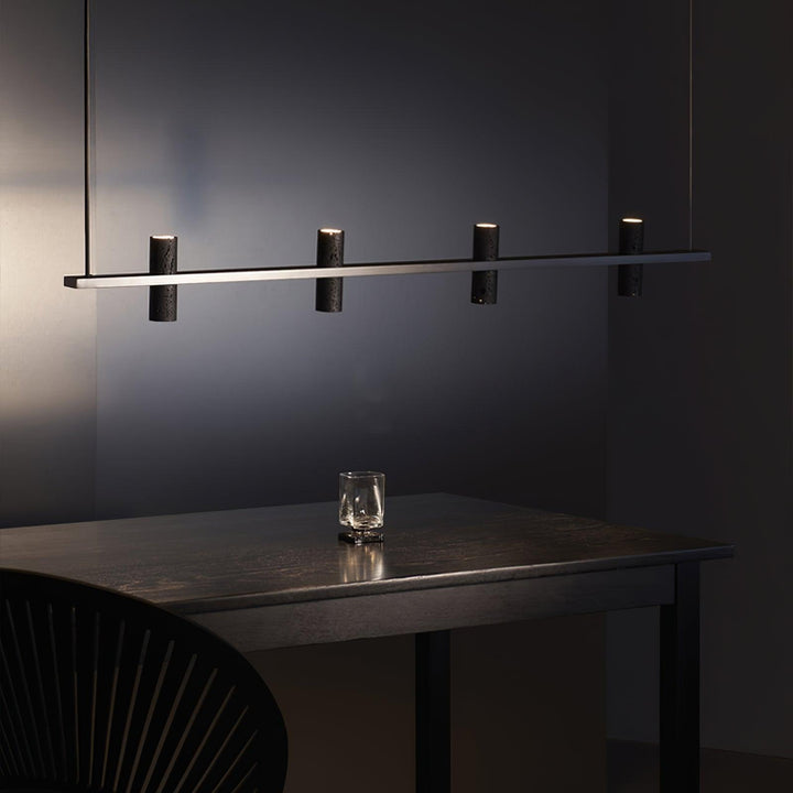 Aurora Suspension en Pierre Parallèle Minimaliste - Neutralighting