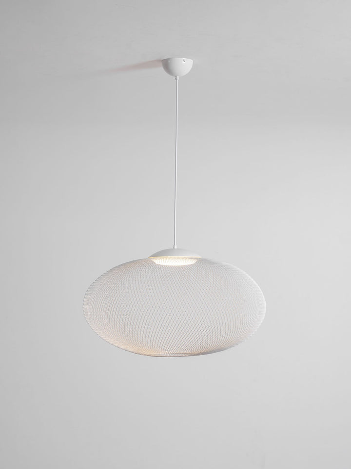Lustra Suspension Lampe Maille Noire - Neutralighting