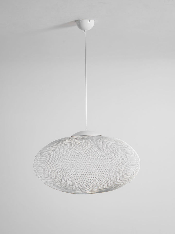 Lustra Suspension Lampe Maille Noire - Neutralighting