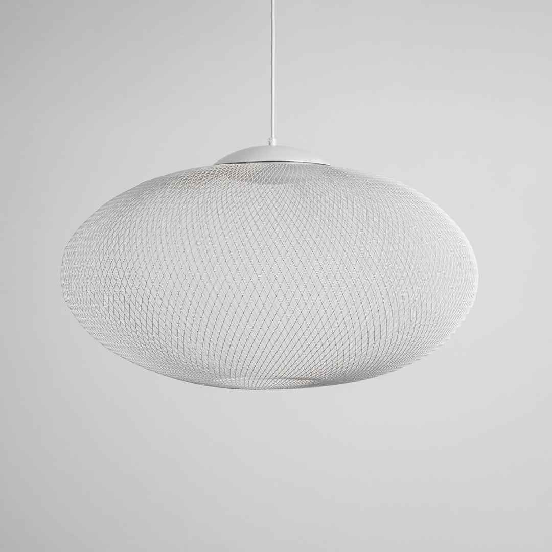 Lustra Suspension Lampe Maille Noire - Neutralighting