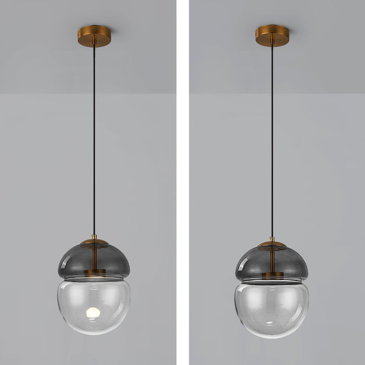 Aged Lampe Suspension Verre Dôme Minimaliste - Neutralighting