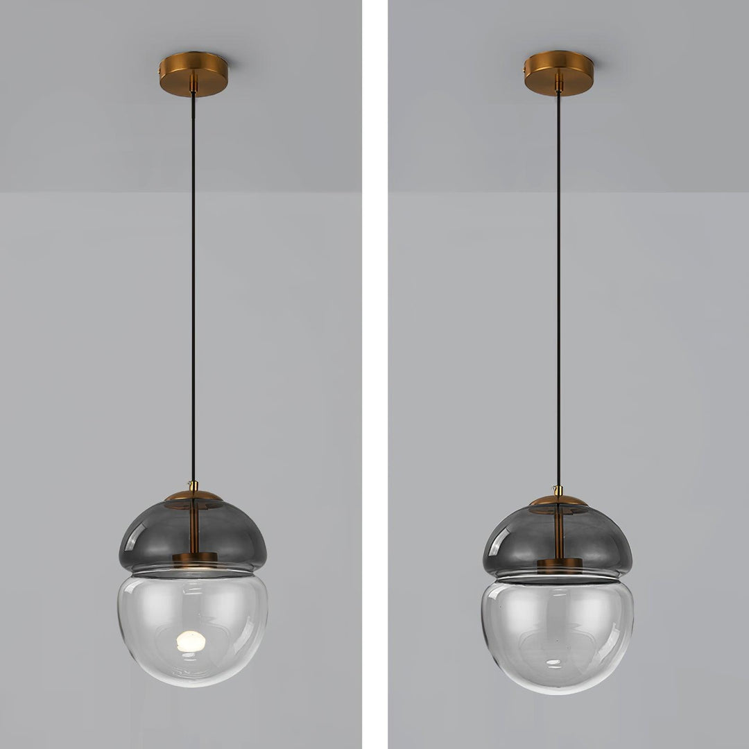 Aged Lampe Suspension Verre Dôme Minimaliste - Neutralighting