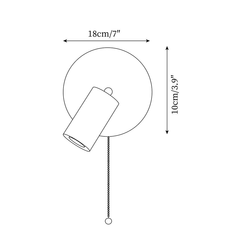 Felix Applique en Bois de Travertin - Neutralighting