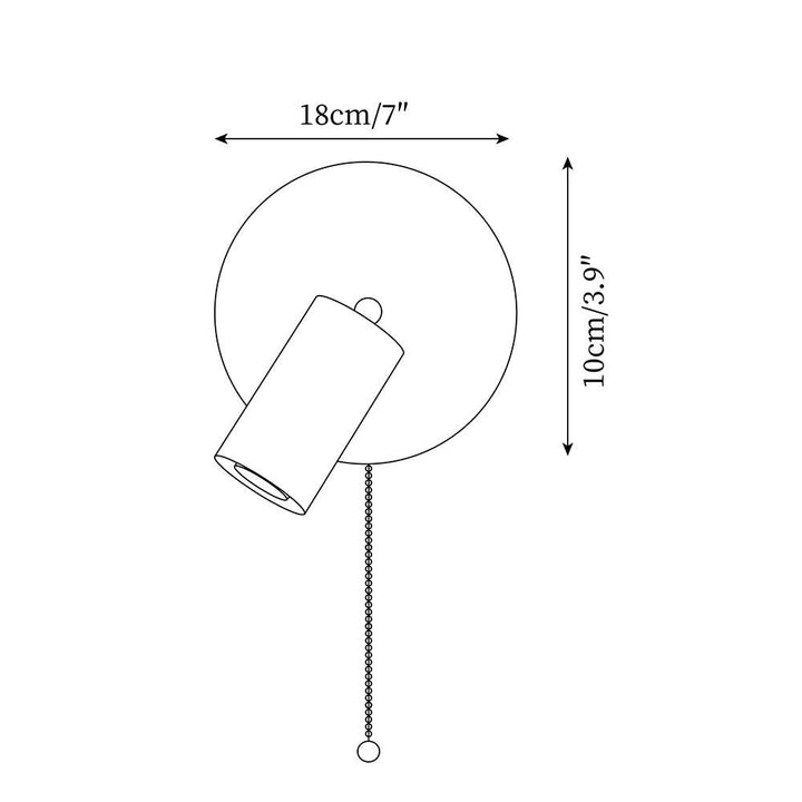 Felix Applique en Bois de Travertin - Neutralighting