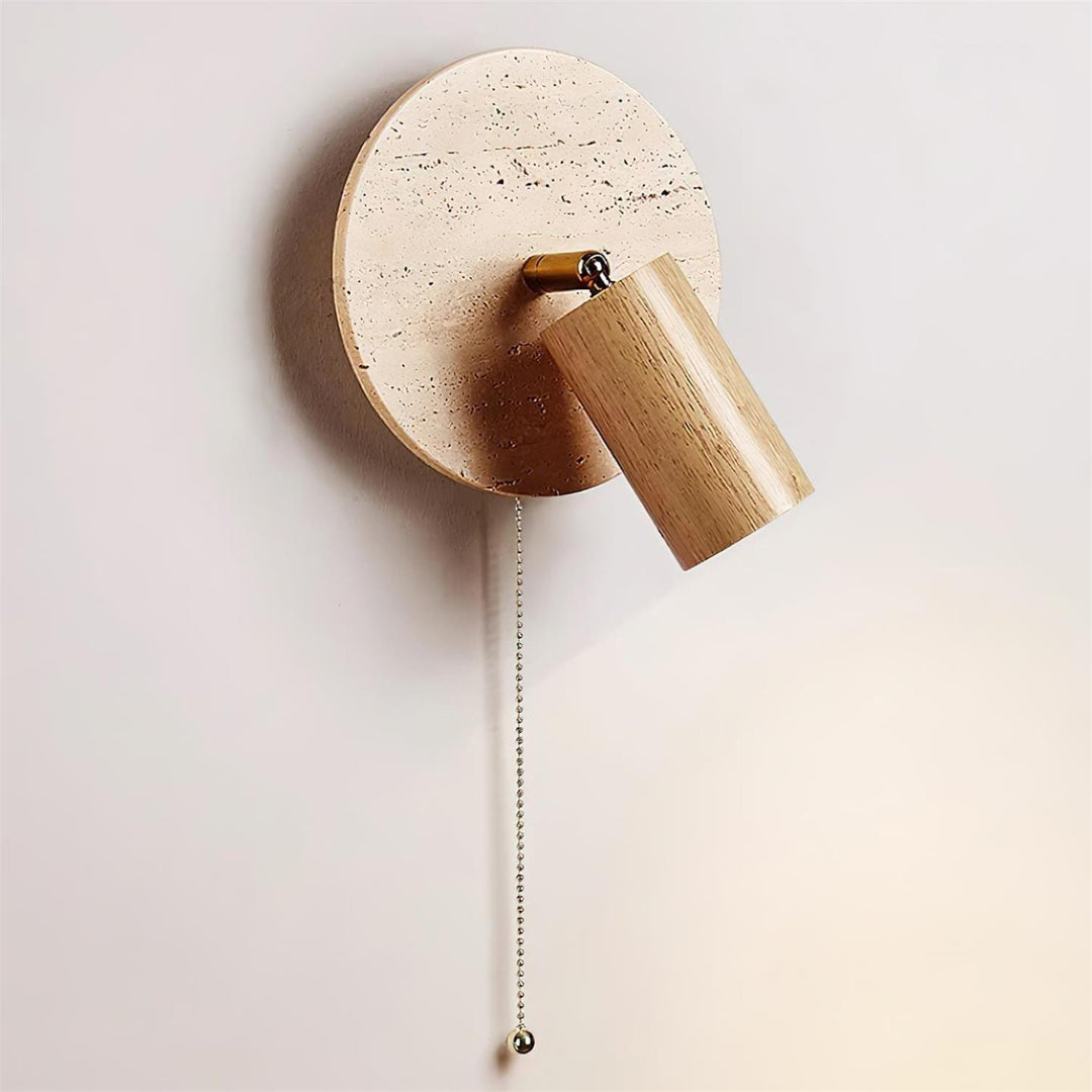 Felix Applique en Bois de Travertin - Neutralighting