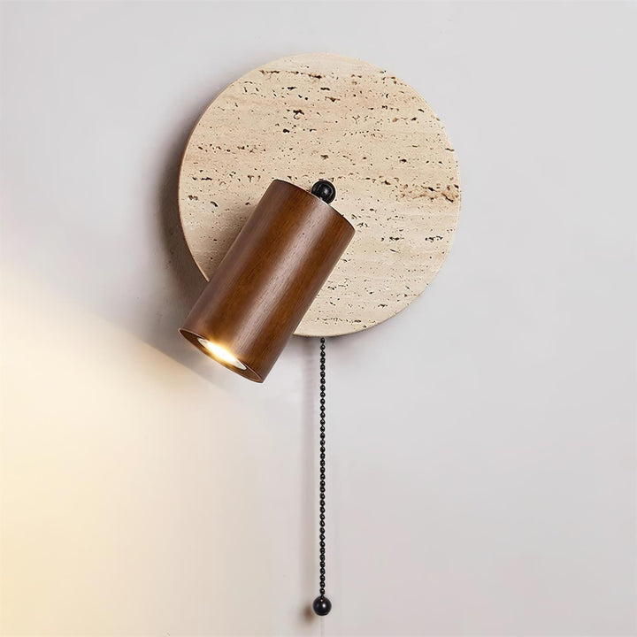 Felix Applique en Bois de Travertin - Neutralighting