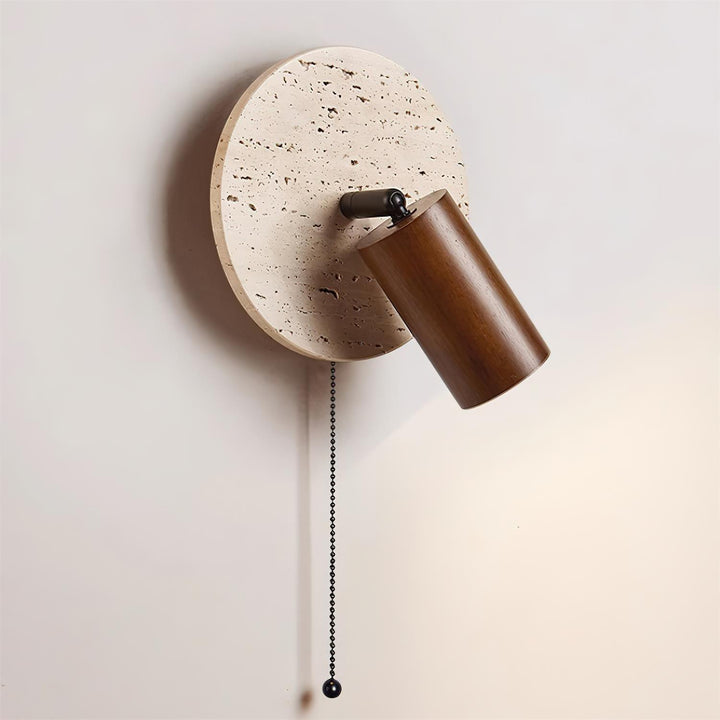 Felix Applique en Bois de Travertin - Neutralighting