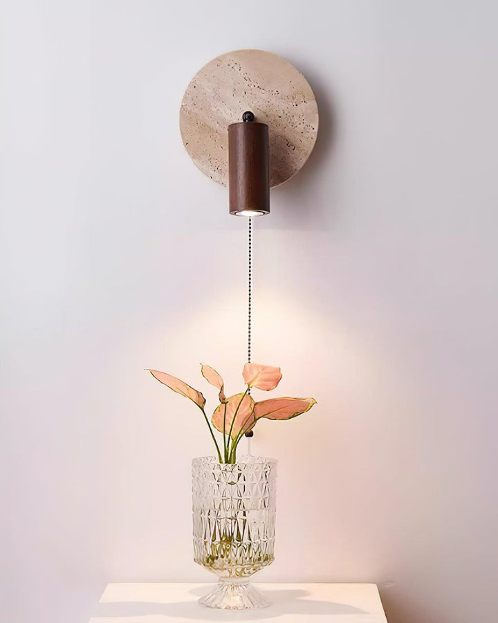 Felix Applique en Bois de Travertin - Neutralighting