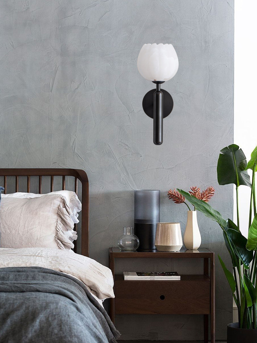 Orlaeila Applique Murale Laiton Albâtre Minimaliste Moderne - Neutralighting