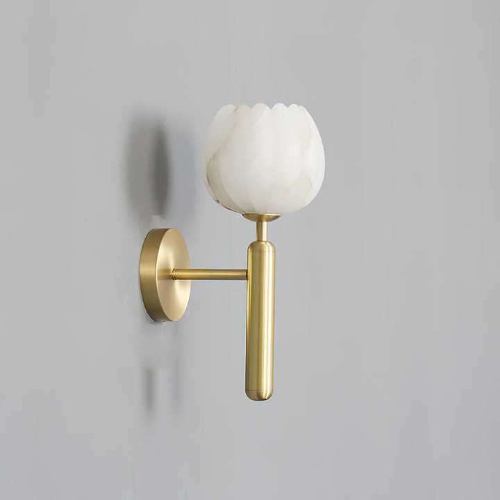 Orlaeila Applique Murale Laiton Albâtre Minimaliste Moderne - Neutralighting