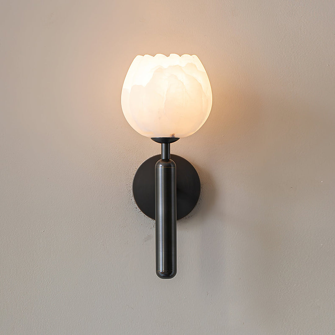 Orlaeila Applique Murale Laiton Albâtre Minimaliste Moderne - Neutralighting