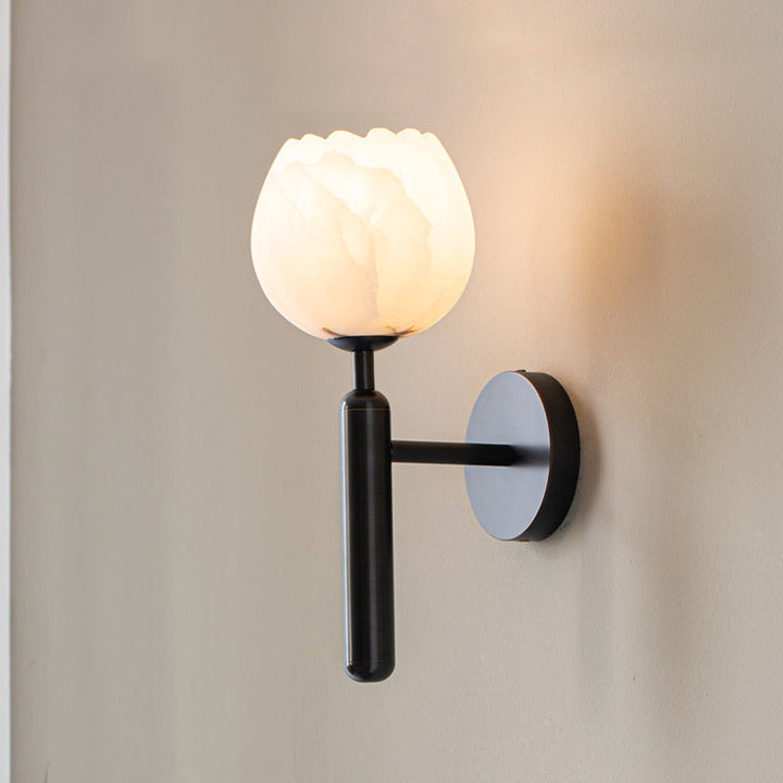 Orlaeila Applique Murale Laiton Albâtre Minimaliste Moderne - Neutralighting