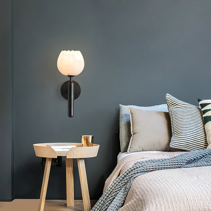 Orlaeila Applique Murale Laiton Albâtre Minimaliste Moderne - Neutralighting