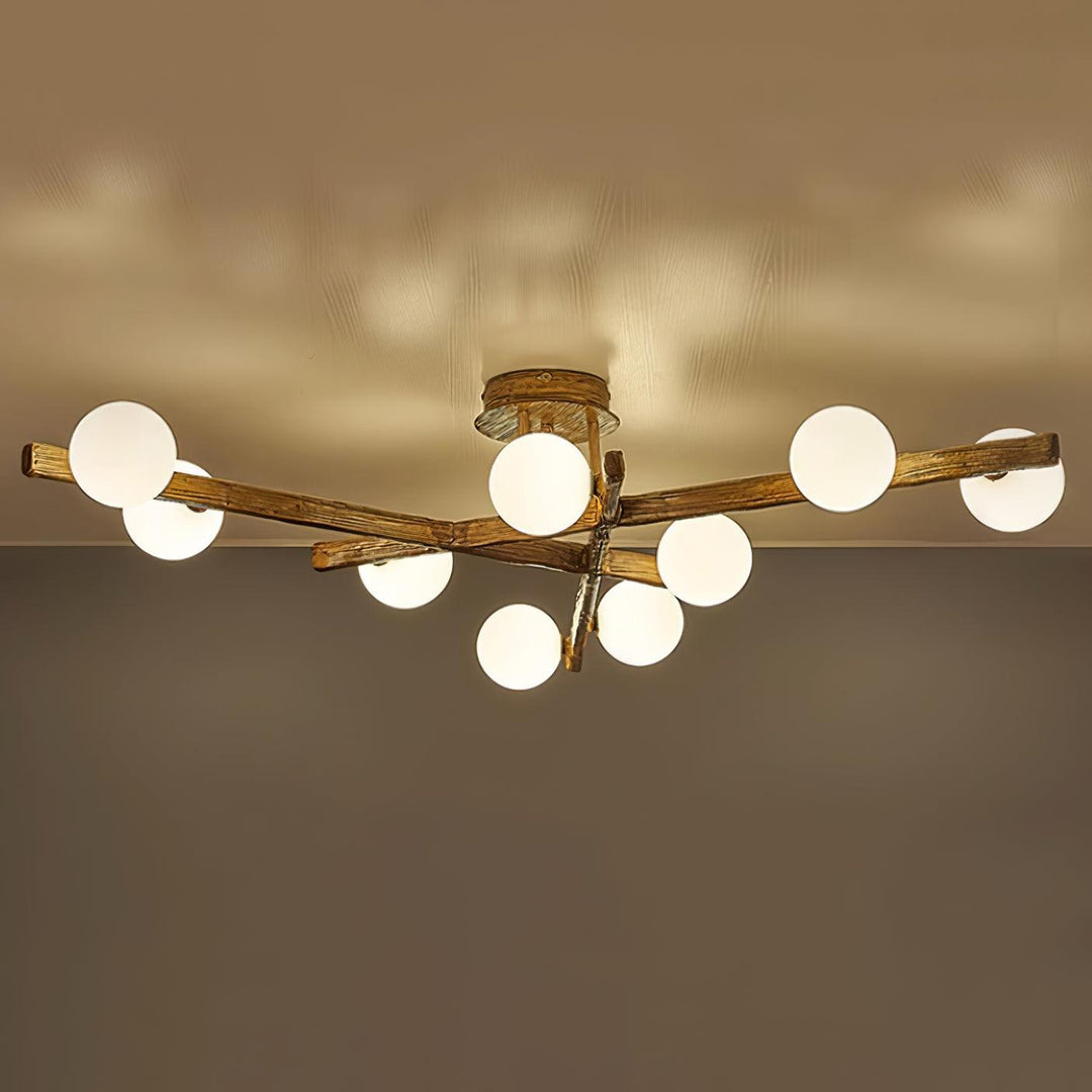 Wooden Plafonnier Branche - Neutralighting