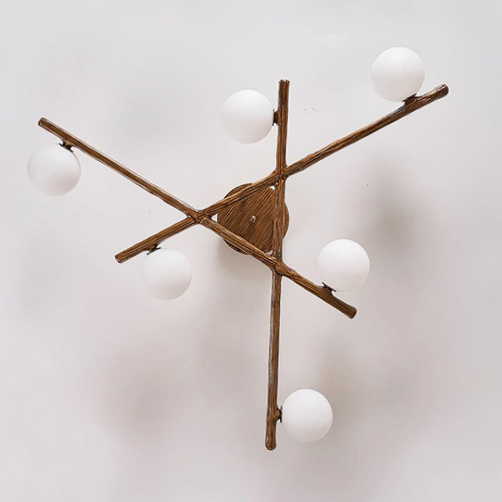 Wooden Plafonnier Branche - Neutralighting