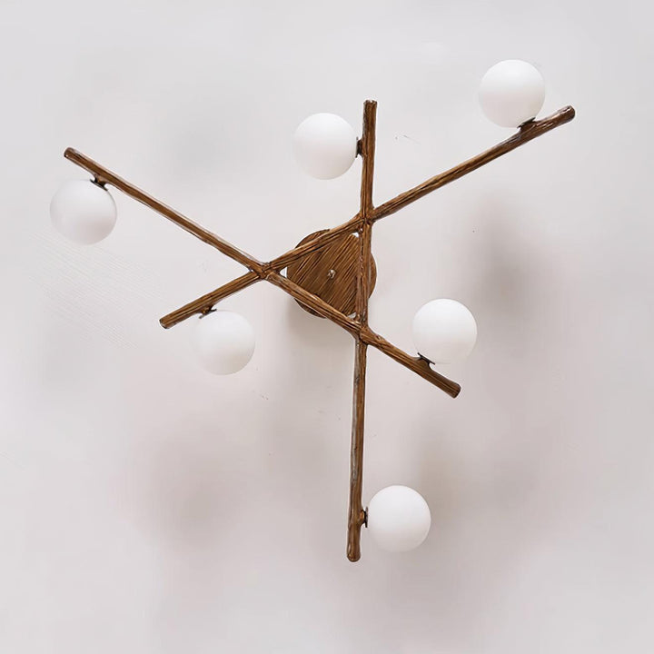 Wooden Plafonnier Branche - Neutralighting