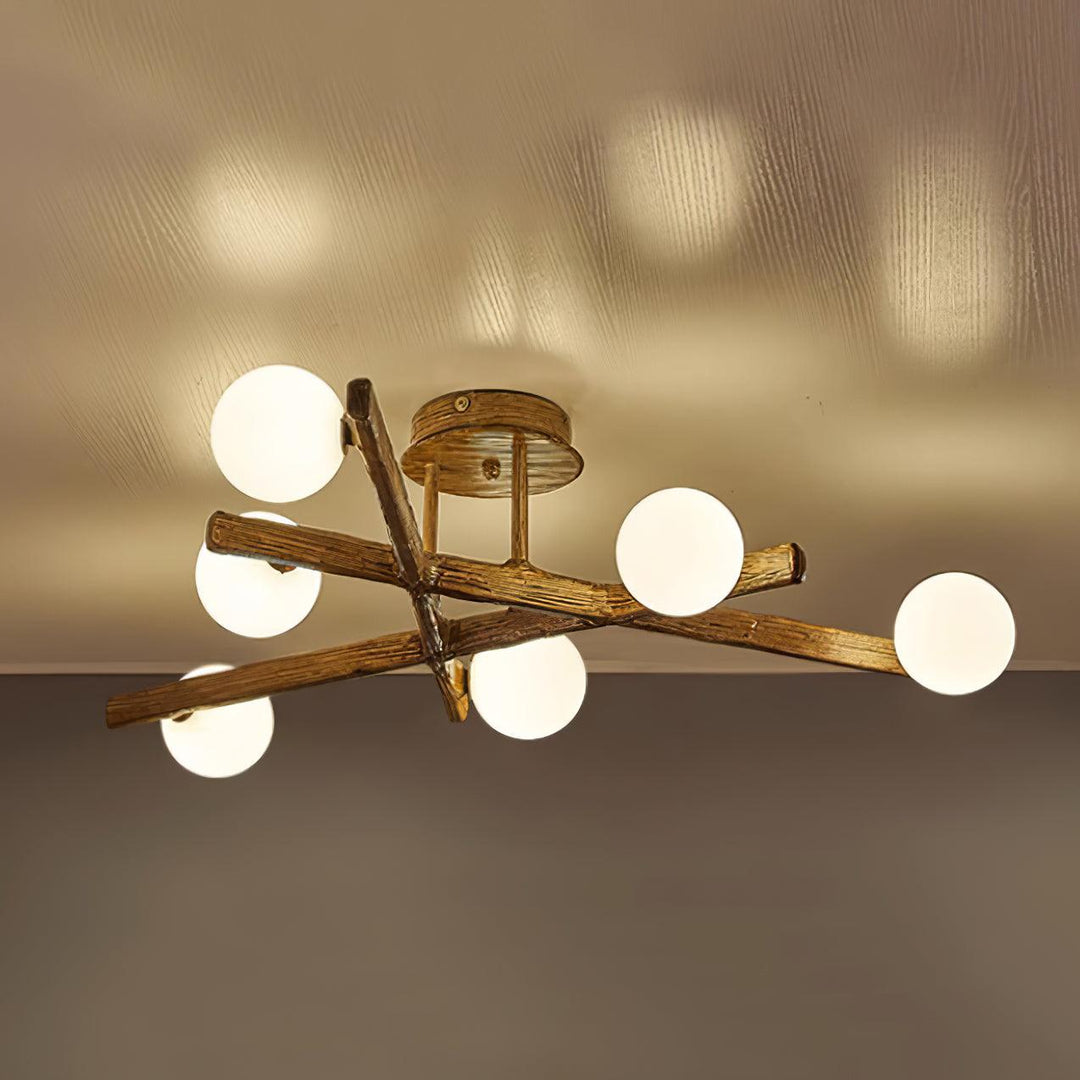 Wooden Plafonnier Branche - Neutralighting