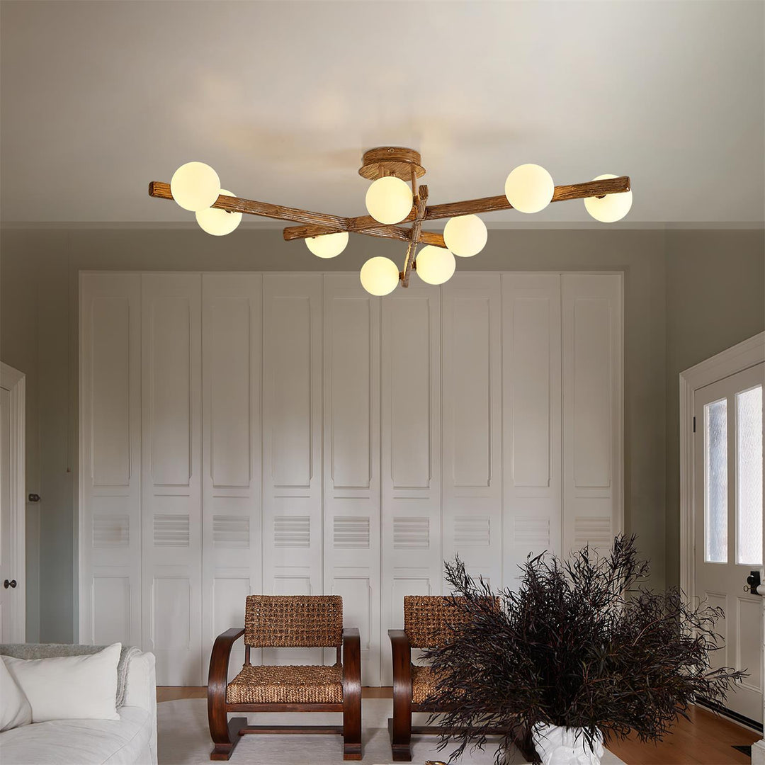 Wooden Plafonnier Branche - Neutralighting