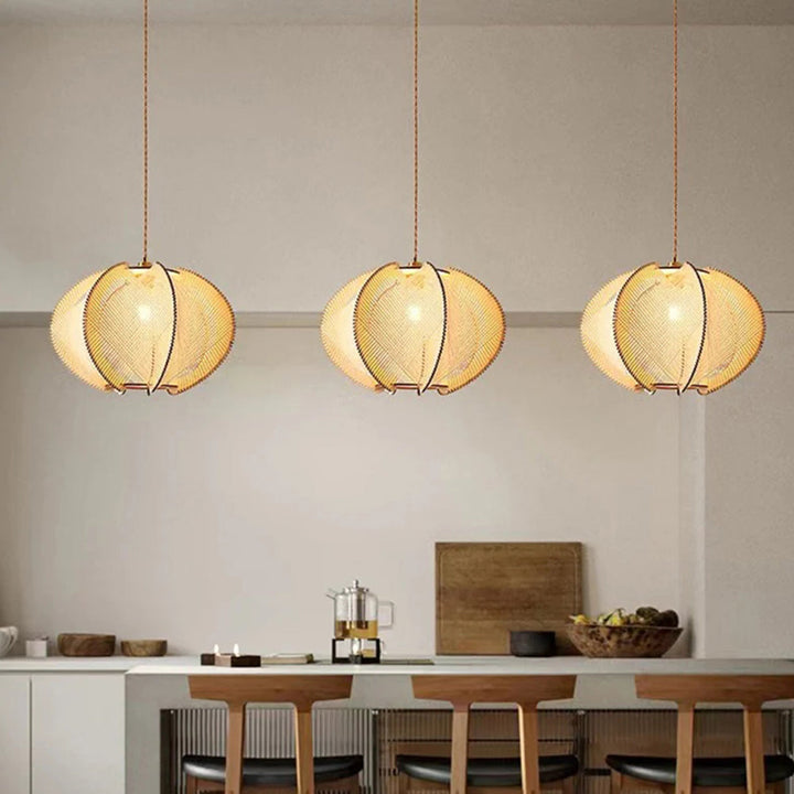 Ritta Rétro Rond LED Suspension Corde Salle à Manger Salon - Neutralighting