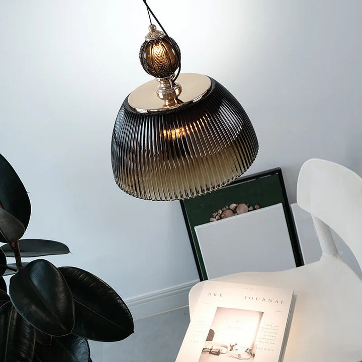 Silva Retro Métal Verre Suspension Chambre à Coucher Salle d&