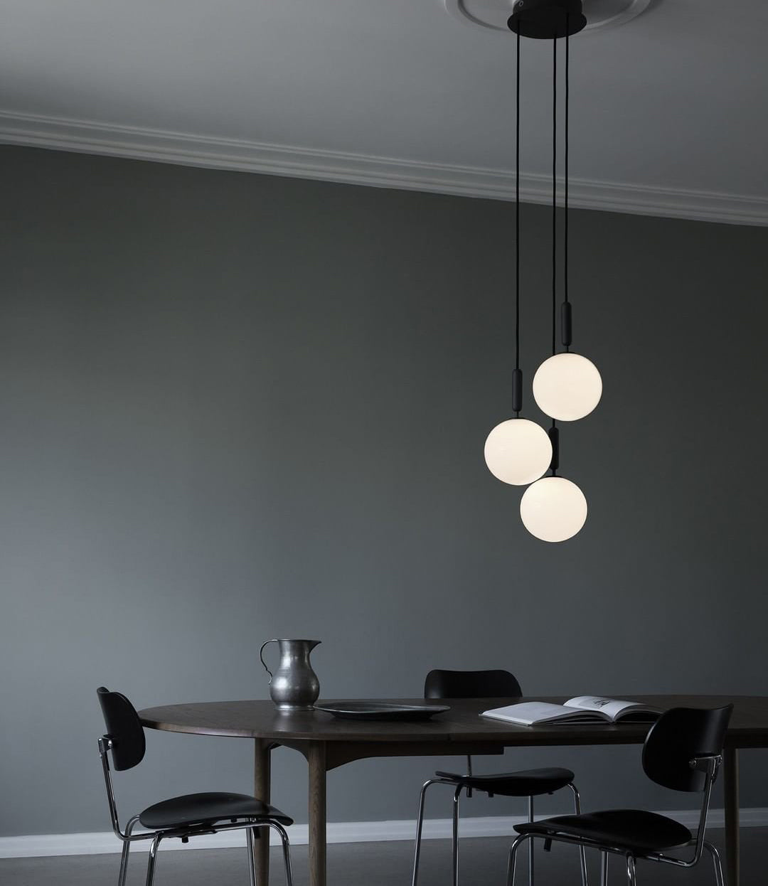 Calyxia Suspension Industrielle Classique en Verre - Neutralighting