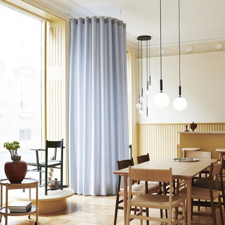 Azorila Suspension moderne minimaliste en laiton et verre - Neutralighting