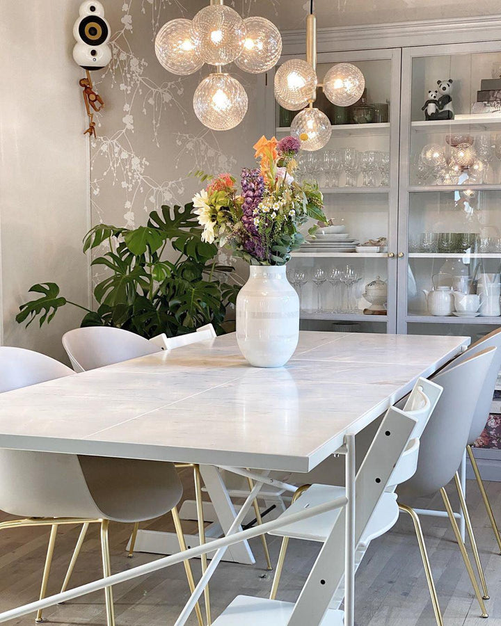 Calyxia Suspension Industrielle Classique en Verre - Neutralighting