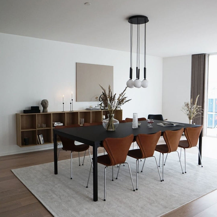 Calyxia Suspension Industrielle Classique en Verre - Neutralighting