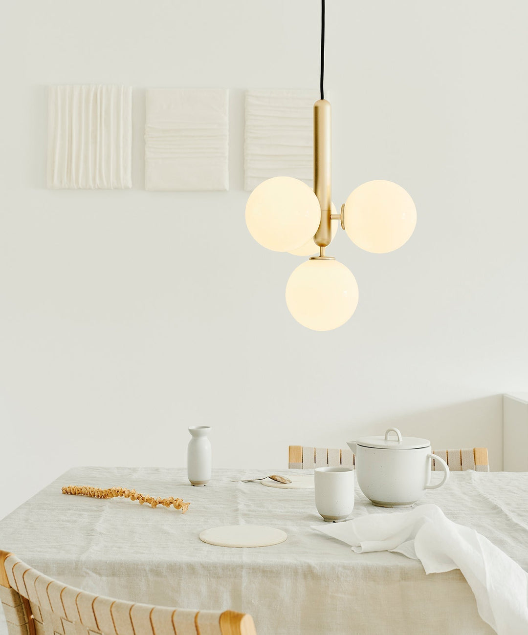 Calyxia Suspension Industrielle Classique en Verre - Neutralighting