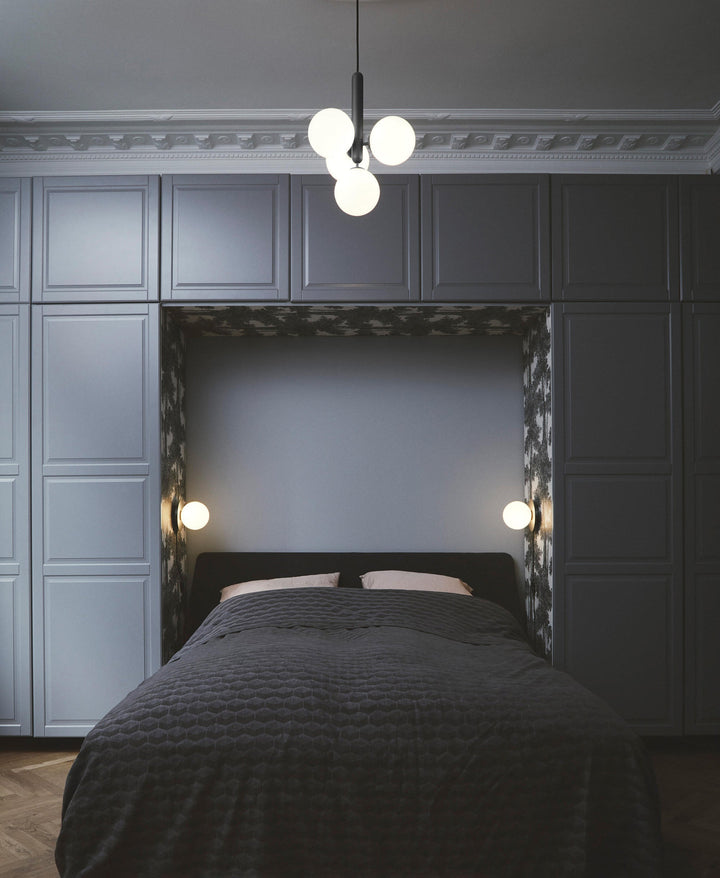 Calyxia Suspension Industrielle Classique en Verre - Neutralighting