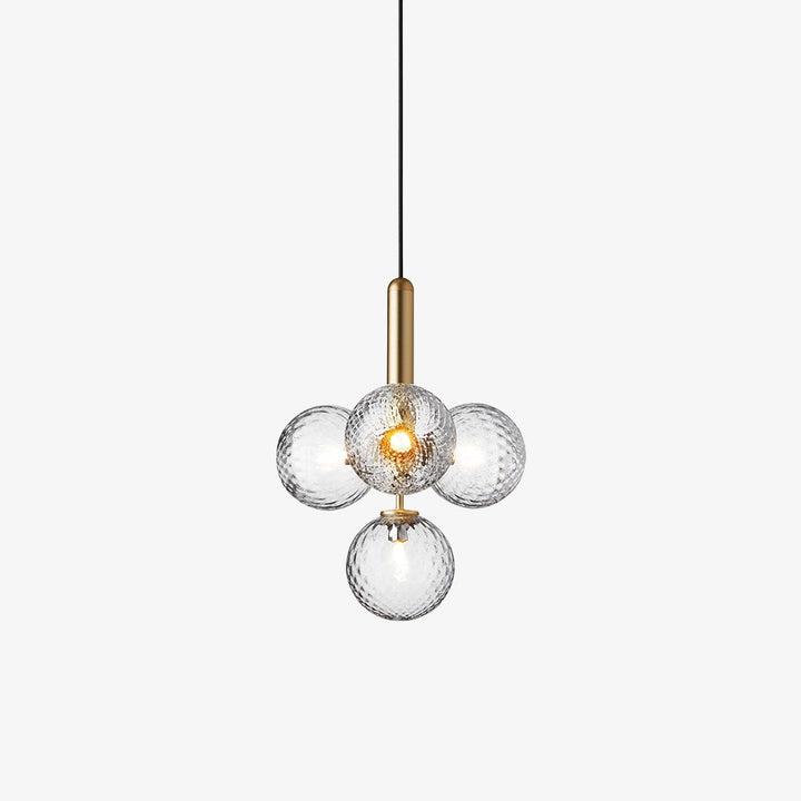 Calyxia Suspension Industrielle Classique en Verre - Neutralighting