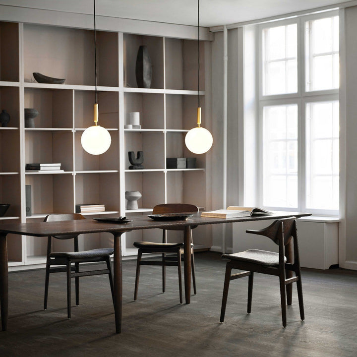 Calyxia Suspension Industrielle Classique en Verre - Neutralighting