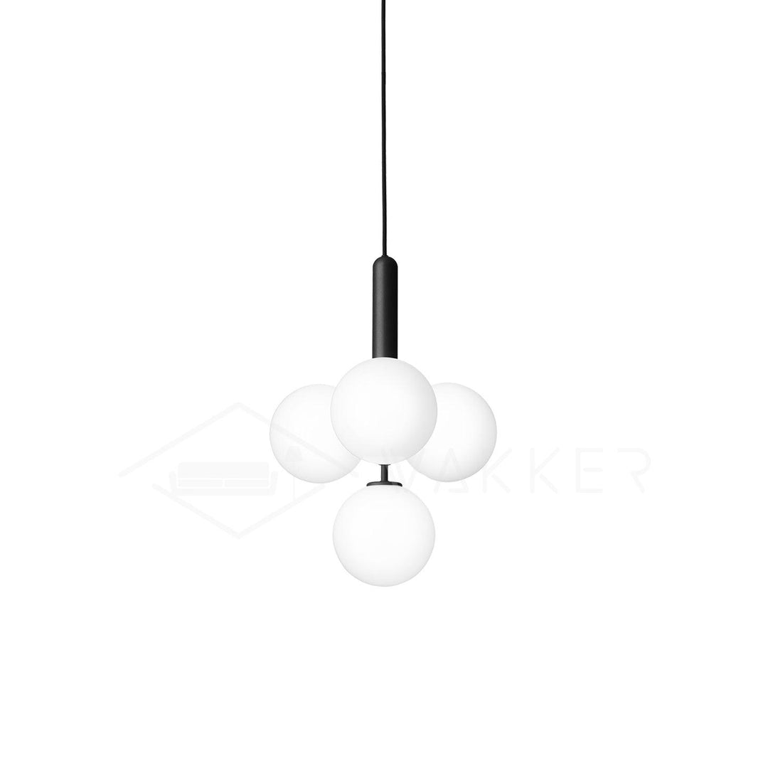 Calyxia Suspension Industrielle Classique en Verre - Neutralighting