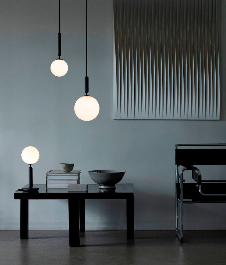 Azorila Suspension moderne minimaliste en laiton et verre - Neutralighting