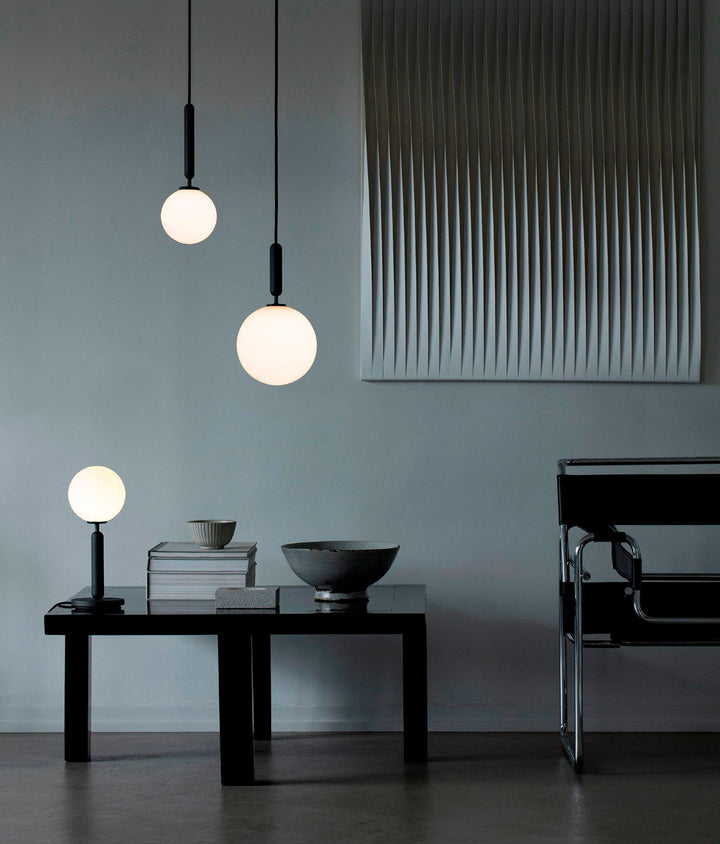 Calyxia Suspension Industrielle Classique en Verre - Neutralighting