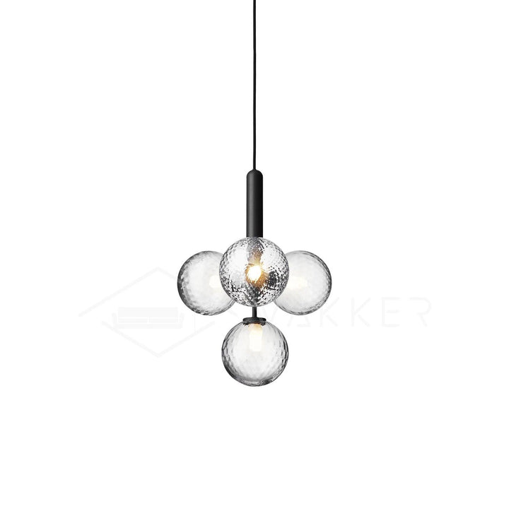 Calyxia Suspension Industrielle Classique en Verre - Neutralighting