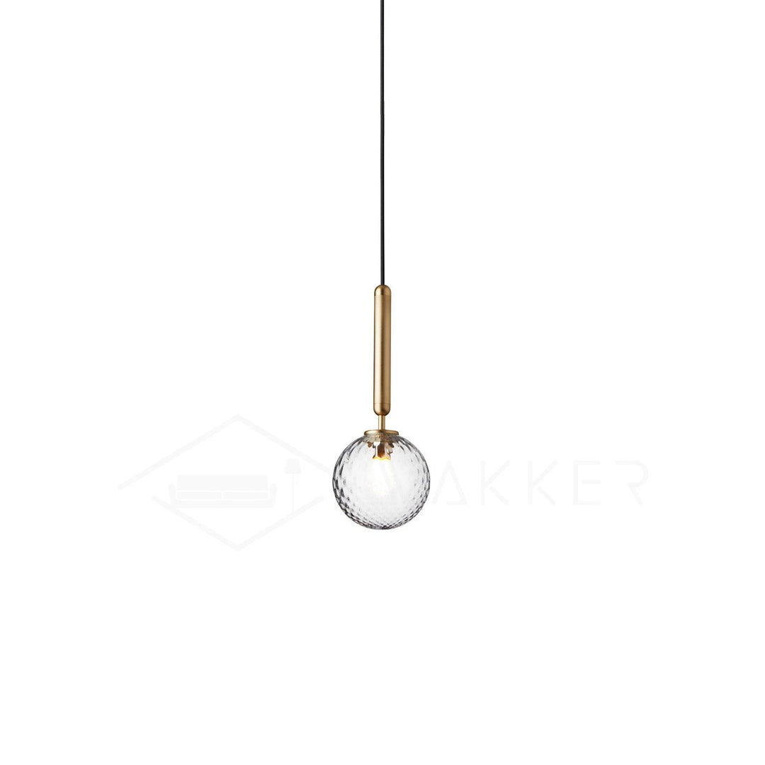 Calyxia Suspension Industrielle Classique en Verre - Neutralighting