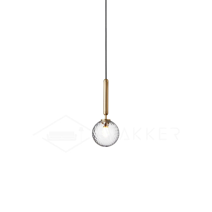 Calyxia Suspension Industrielle Classique en Verre - Neutralighting