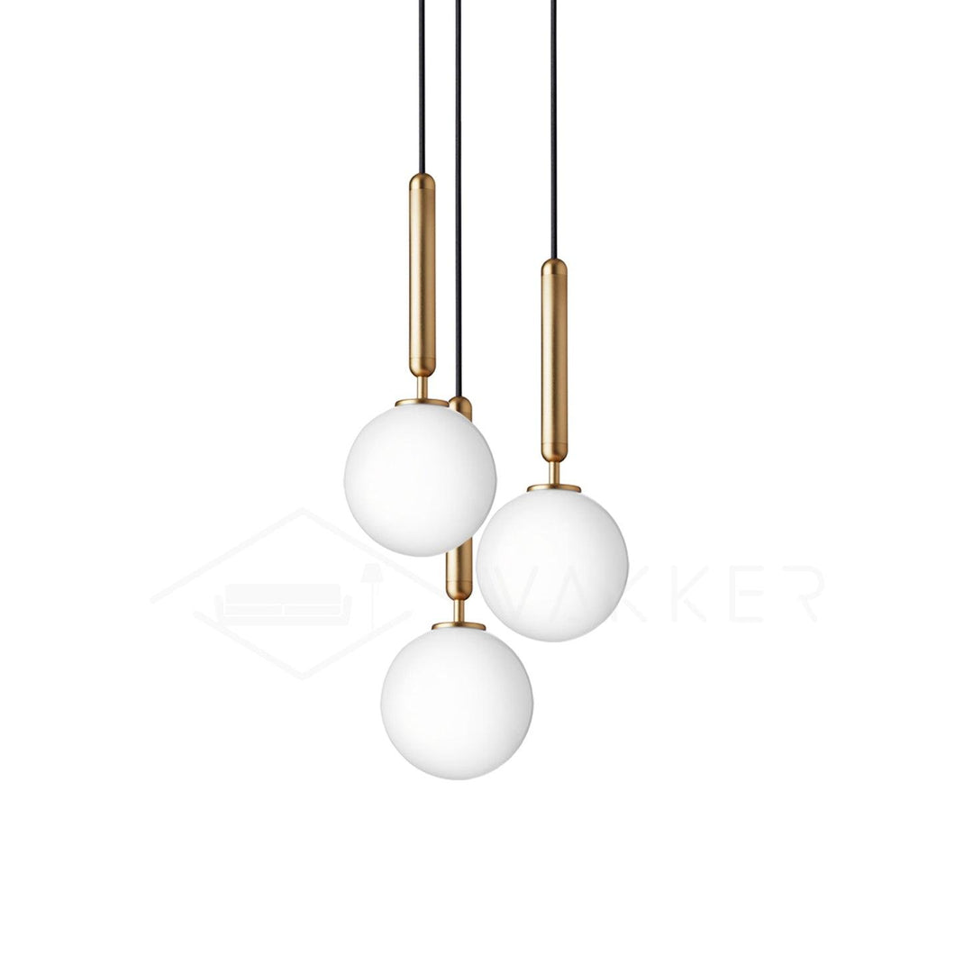 Calyxia Suspension Industrielle Classique en Verre - Neutralighting