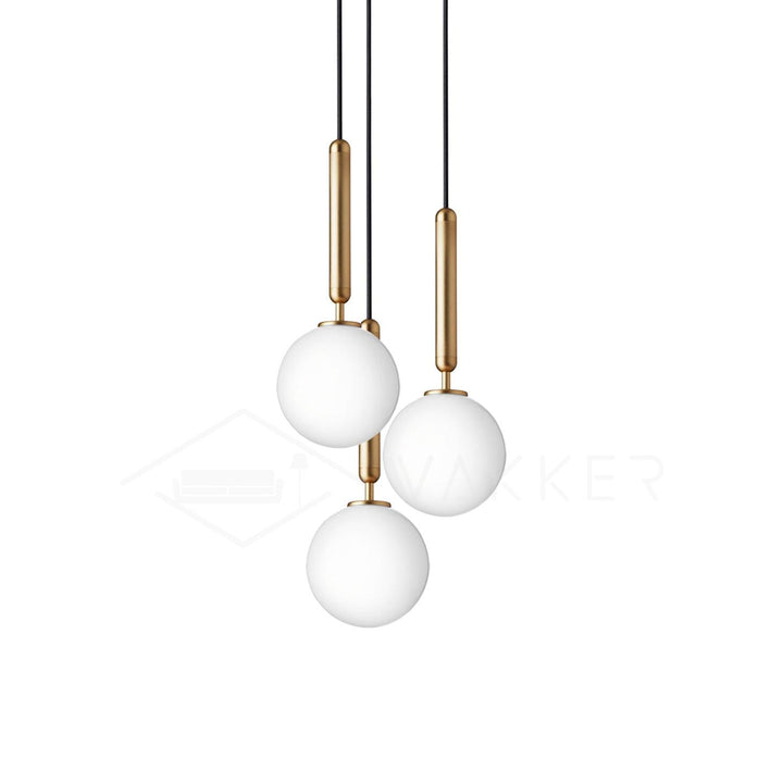 Calyxia Suspension Industrielle Classique en Verre - Neutralighting