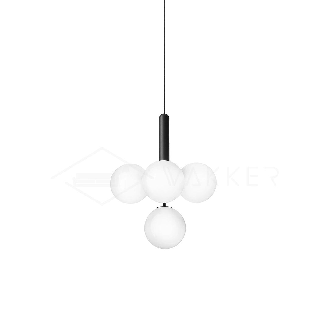 Calyxia Suspension Industrielle Classique en Verre - Neutralighting