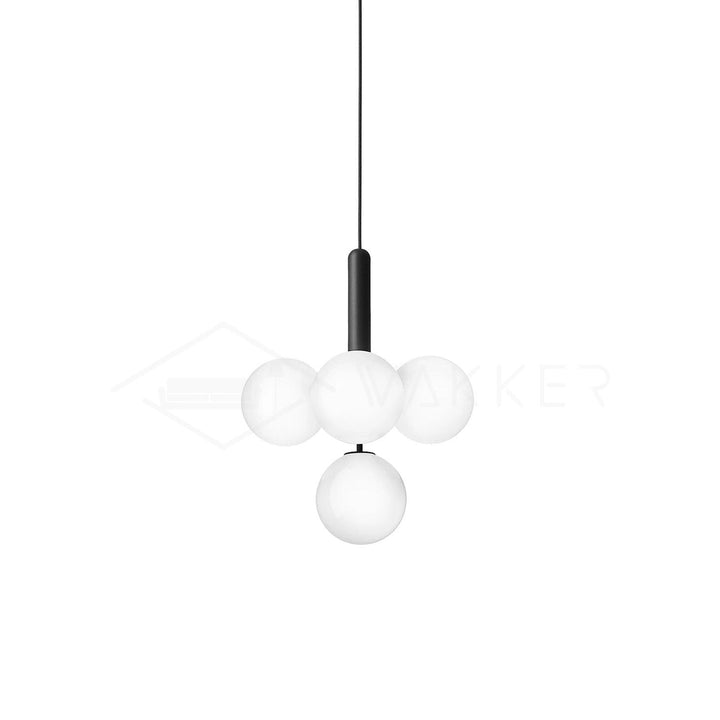 Calyxia Suspension Industrielle Classique en Verre - Neutralighting