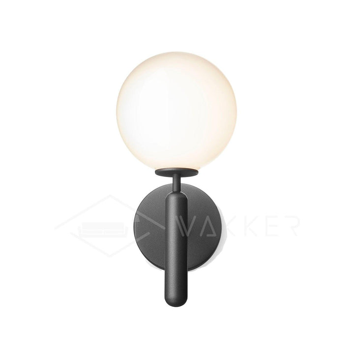 Lustra Wall Lamp Plug In Glass Globe Nordic - Neutralighting