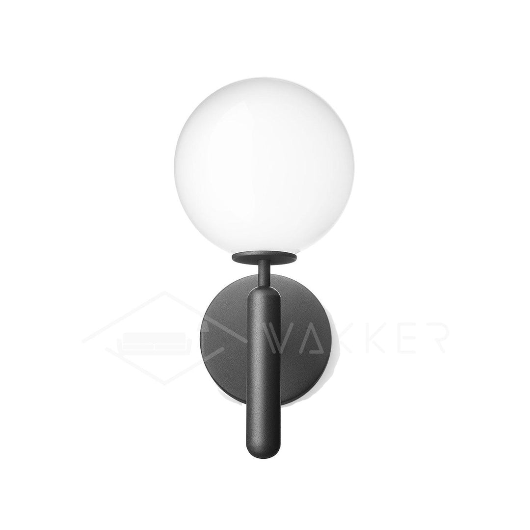 Lustra Wall Lamp Plug In Glass Globe Nordic - Neutralighting