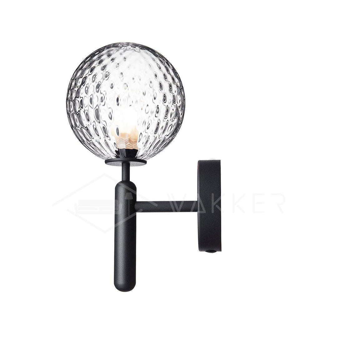 Lustra Wall Lamp Plug In Glass Globe Nordic - Neutralighting